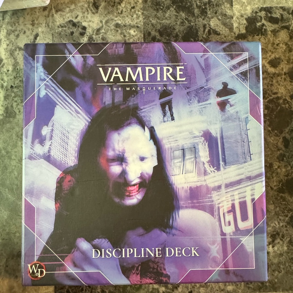 Vampire: The Masquerade Discipline Deck